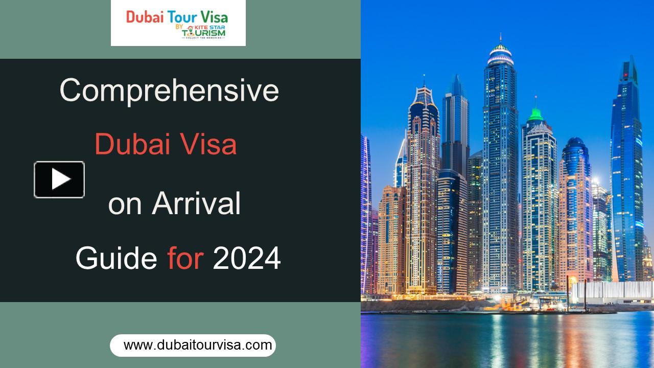 PPT Comprehensive Dubai Visa On Arrival Guide For 2024 PowerPoint