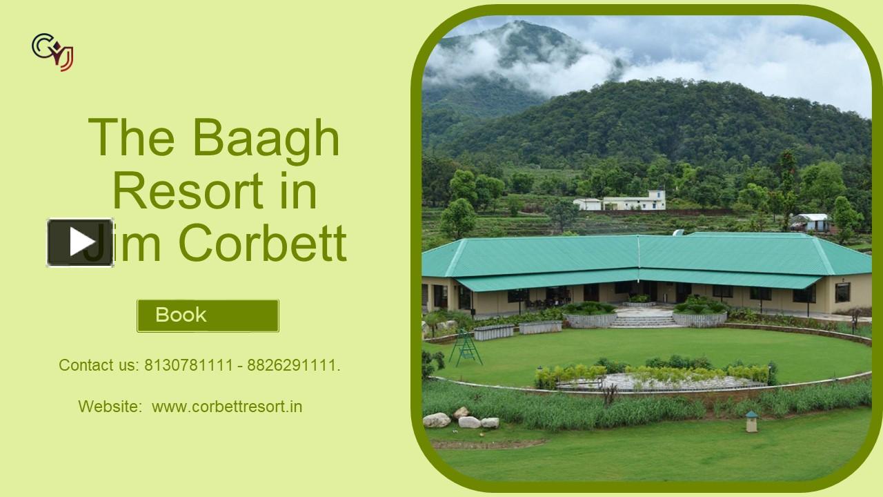 Ppt Luxury Resort In Jim Corbett The Baagh Resort In Jim Corbett