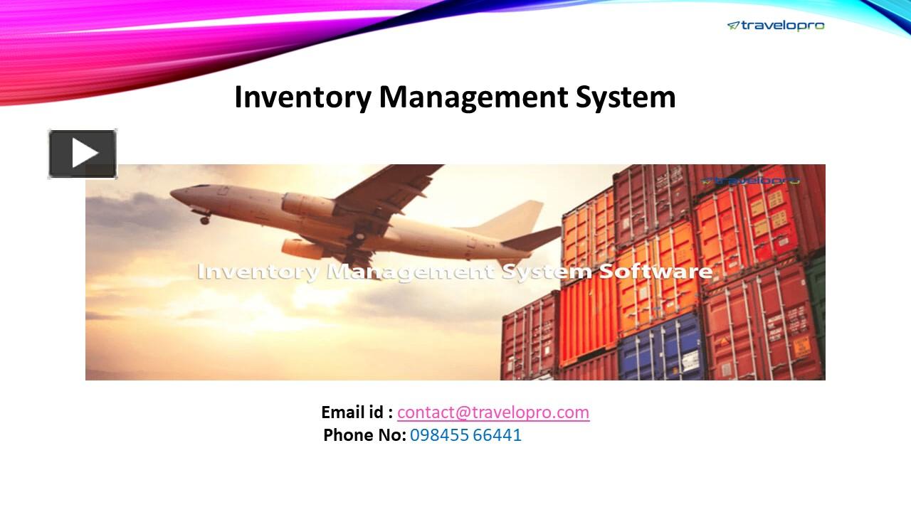 Ppt Inventory Management System Powerpoint Presentation Free To