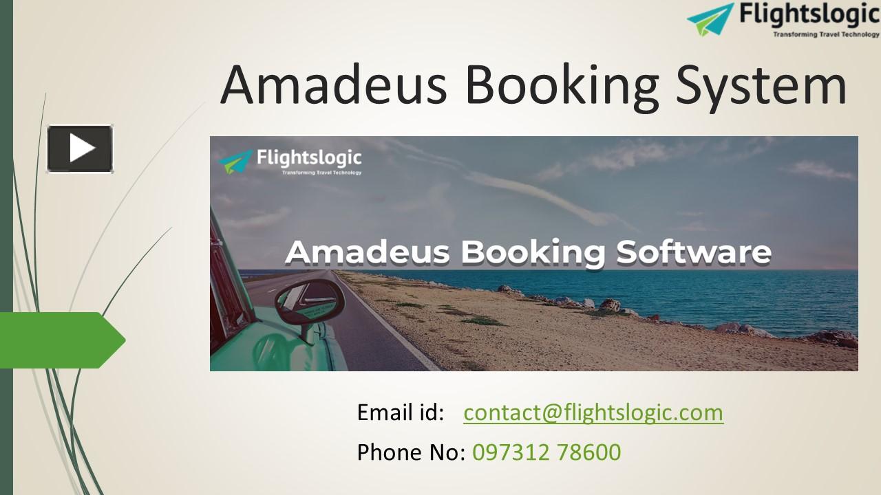 PPT – Amadeus Booking System PowerPoint Presentation | Free To Download ...