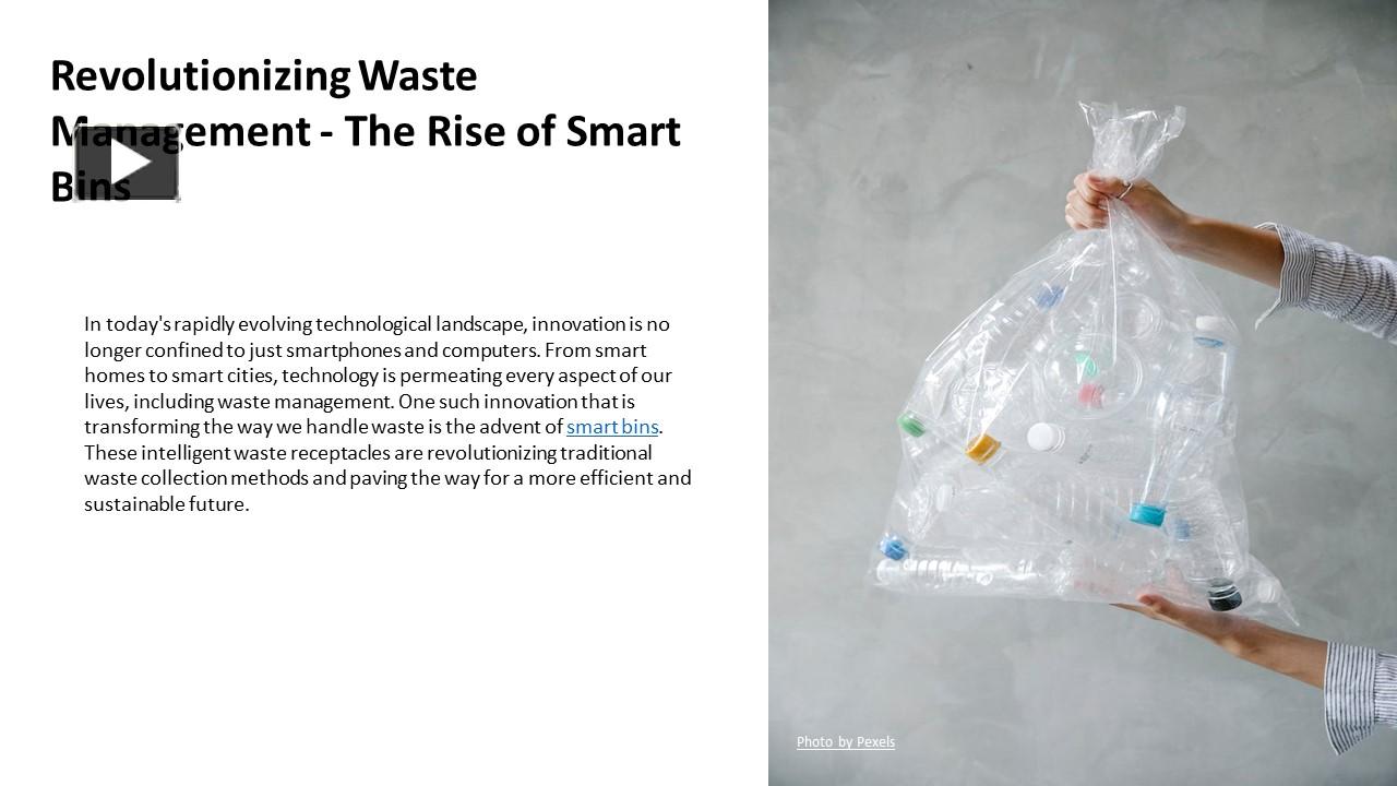 PPT Revolutionizing Waste Management The Rise Of Smart Bins