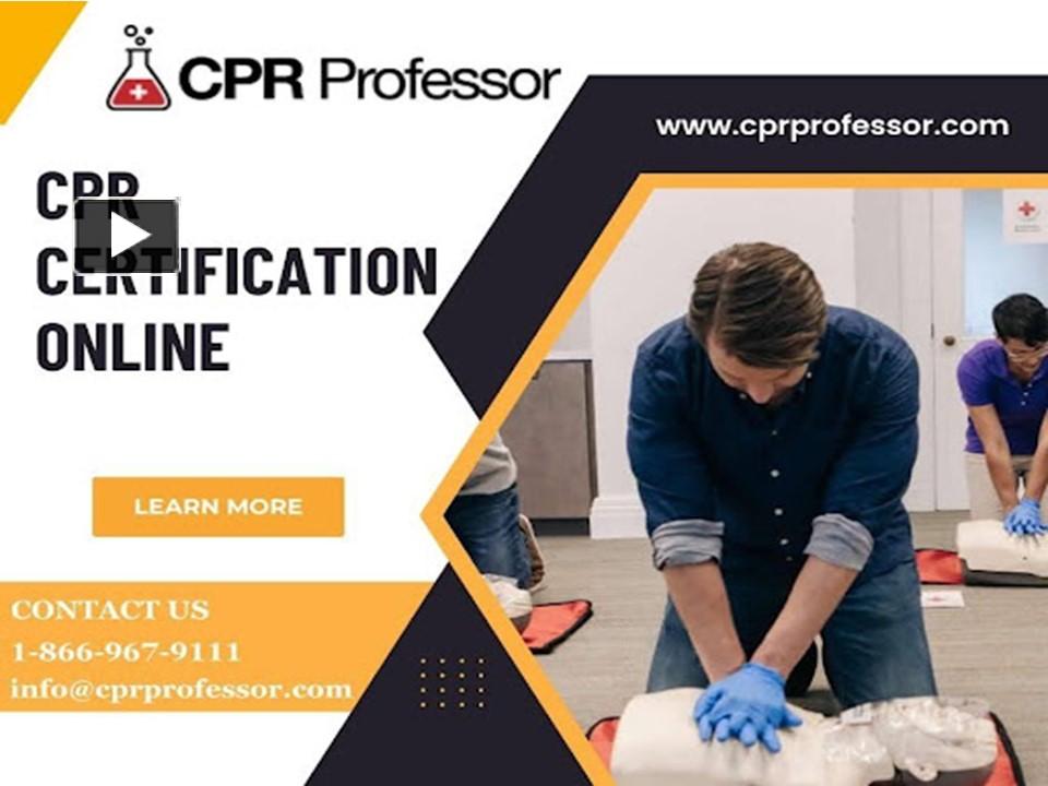 Ppt Aed And Cpr Certification Online A Vital Part Of Workplace Safety