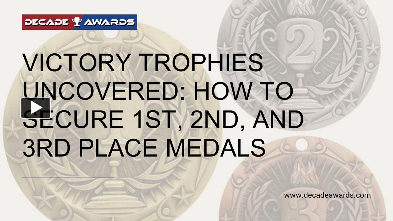 PPT – Champion's Glory:1st 2nd 3rd Place Medals PowerPoint Presentation ...