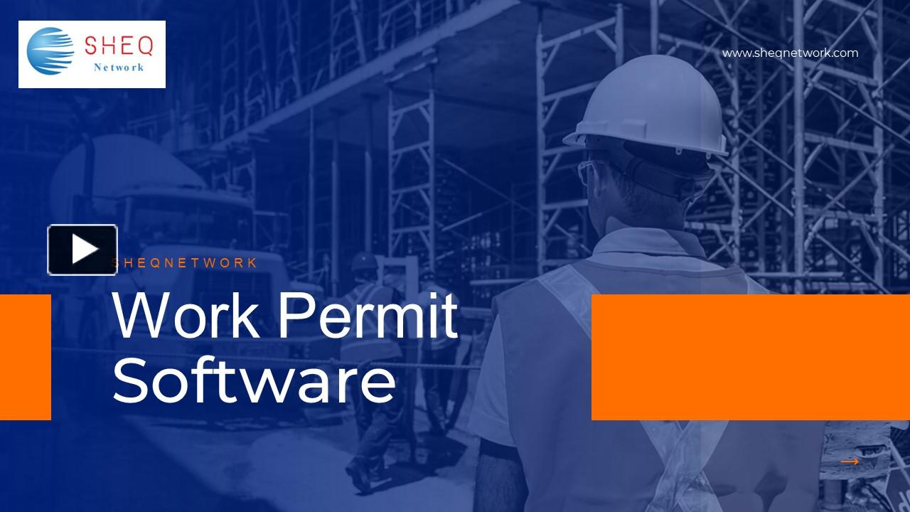 Ppt Comprehensive Work Permit Management Software For Safe Work Permits Powerpoint 6575