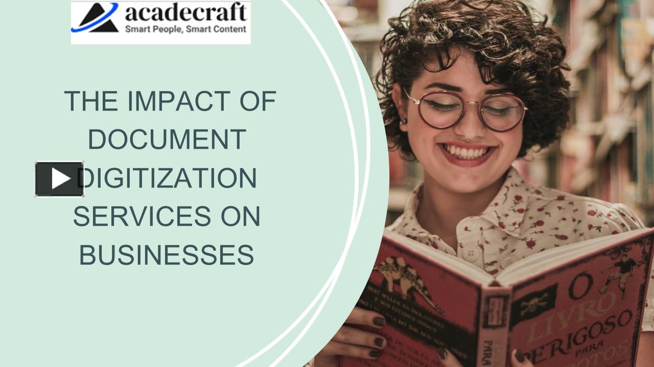 Ppt The Impact Of Document Digitization Services On Businesses