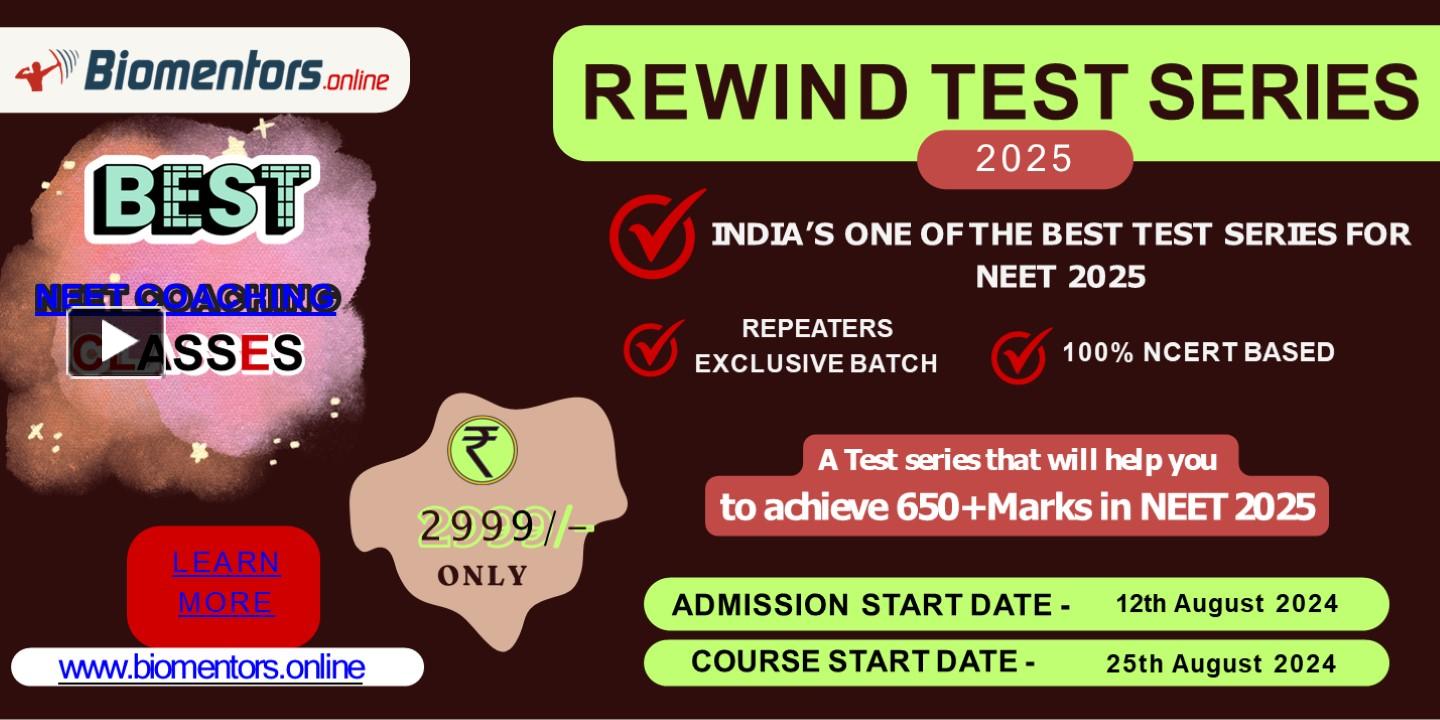 PPT Biomentors Rewind Test Series NEET 2025 for Repeaters PowerPoint