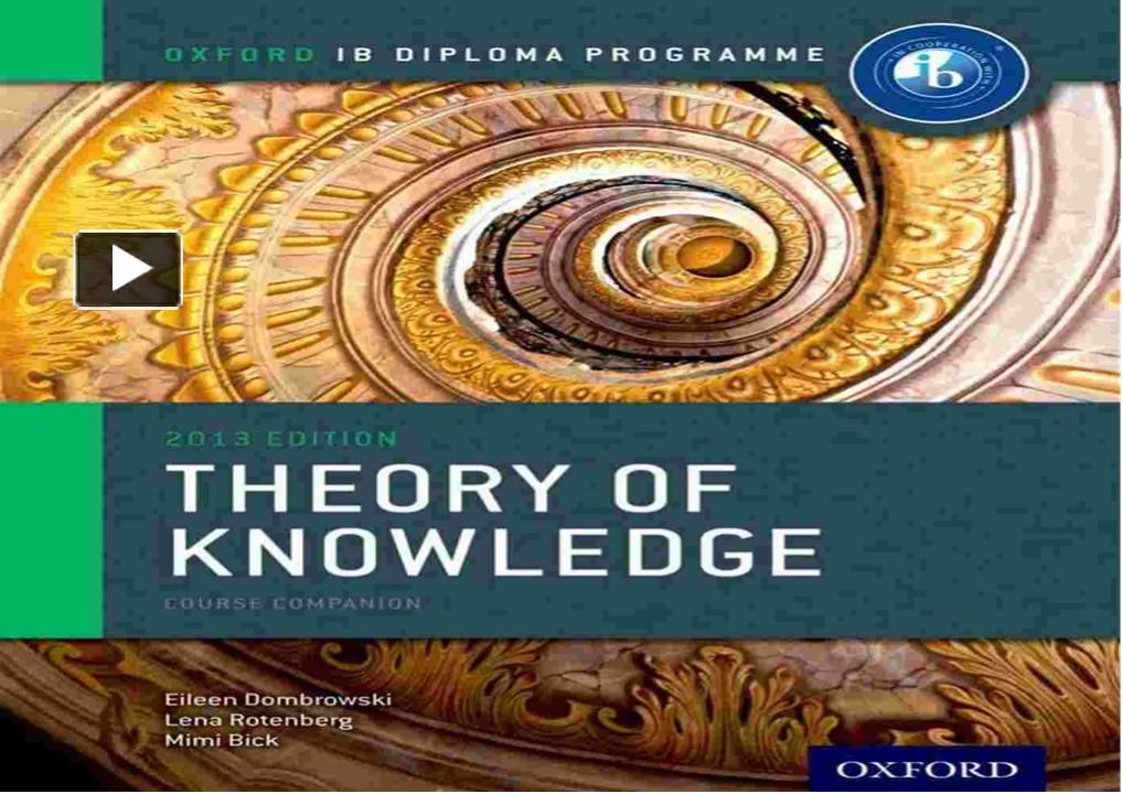 PPT – [PDF⚡READ ONLINE] IB Theory Of Knowledge Course Book: Oxford IB ...