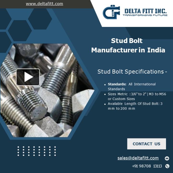 PPT – Best Bolts | Nuts | Stud Bolts | Fasteners - Delta Fitt Inc ...