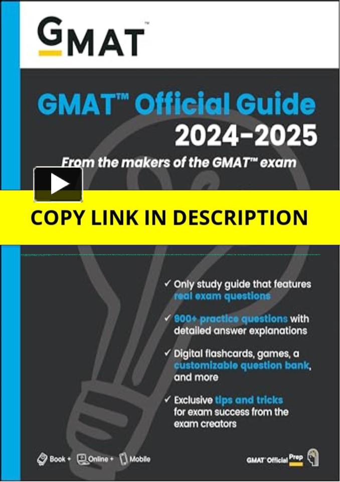 PPT – PDF GMAT Official Guide 2024-2025: Book + Online Question Bank ...