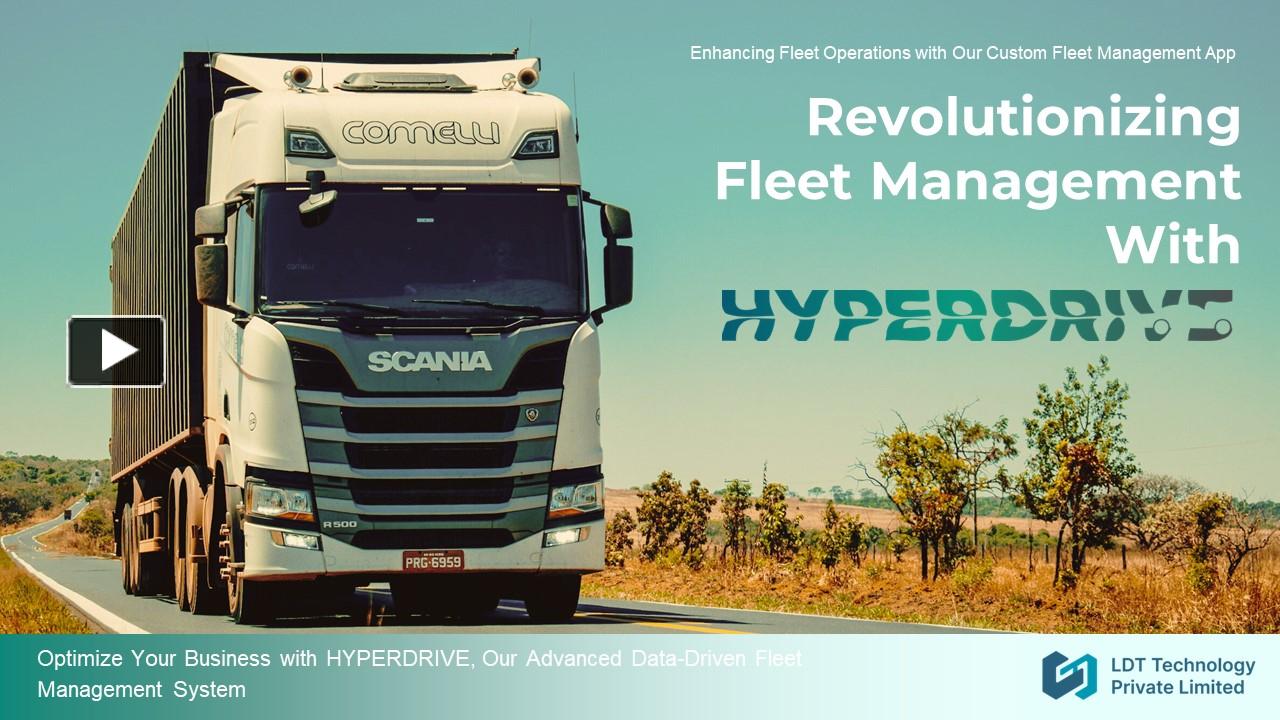 PPT Advanced Fleet Management System For Optimal Efficiency