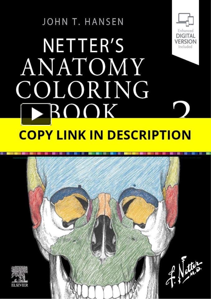 PPT PDF Netter S Anatomy Coloring Book Netter Basic Science