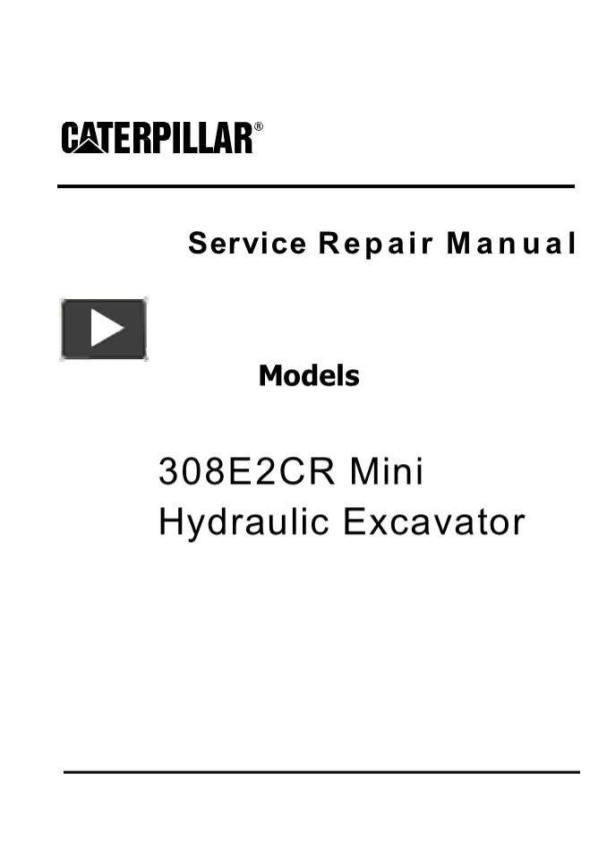 Ppt Caterpillar Cat E Cr Mini Hydraulic Excavator Prefix Fjx