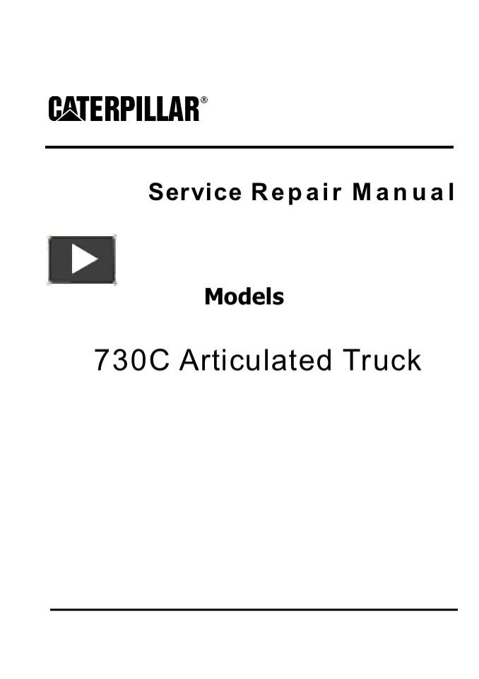 Ppt Caterpillar Cat C Articulated Truck Prefix Lff Service Repair Manual Instant Download