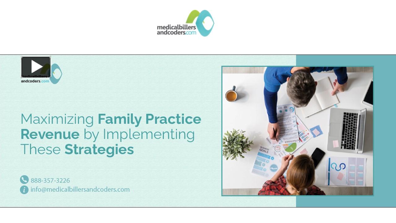 PPT – Maximizing Family Practice Revenue: Strategies That Work ...