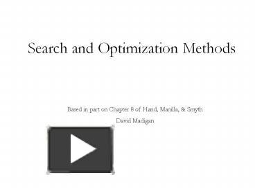 PPT - Random Search Methods PowerPoint Presentation, free download -  ID:776327