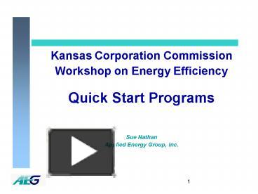 Ppt Kansas Corporation Commission Powerpoint Presentation Free To