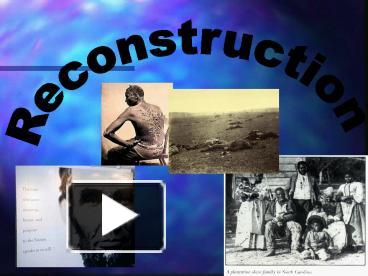 PPT – Reconstruction PowerPoint Presentation | Free To View - Id: Be2cb ...