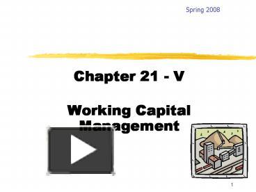 PPT – Working Capital Management PowerPoint Presentation | Free To View ...