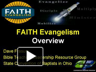 PPT – FAITH Evangelism Overview PowerPoint Presentation | Free To View ...