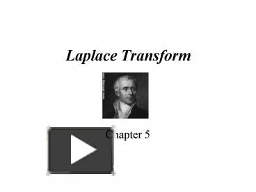 PPT – Laplace Transform PowerPoint Presentation | Free To View - Id ...