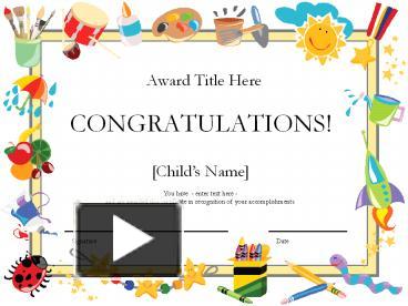 PPT – CONGRATULATIONS! PowerPoint presentation | free to view - id ...