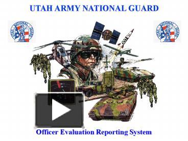 PPT – UTAH ARMY NATIONAL GUARD PowerPoint presentation | free to view ...