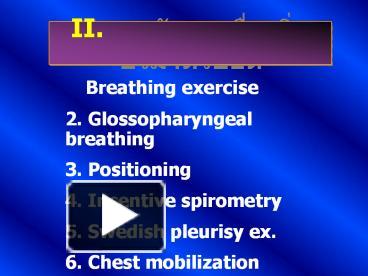 PPT – 1. Breathing exercise PowerPoint presentation | free to view - id ...