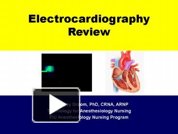 PPT – ECG Review PowerPoint presentation | free to view - id: 3e47d5-ZjRlM