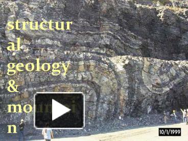 PPT – structural geology PowerPoint presentation | free to download