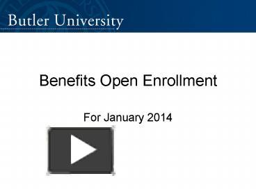 PPT – Benefits Open Enrollment PowerPoint presentation | free to view ...