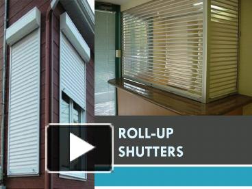 PPT – Roll-up Shutters PowerPoint presentation | free to download - id ...