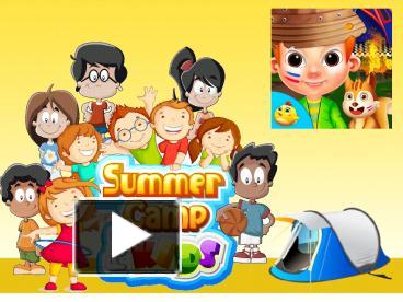 PPT – Summer Camp for Kids PowerPoint presentation | free to download ...