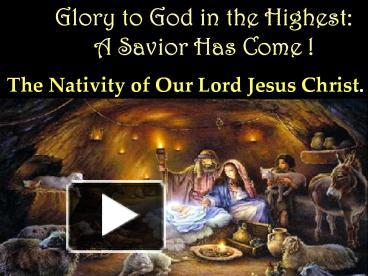 PPT – Basic Facts of the Nativity of Christ PowerPoint presentation ...