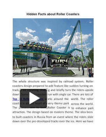 PPT – Hidden Facts about Roller Coasters PowerPoint presentation | free ...
