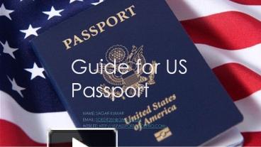 PPT – US Passport PowerPoint presentation | free to download - id ...