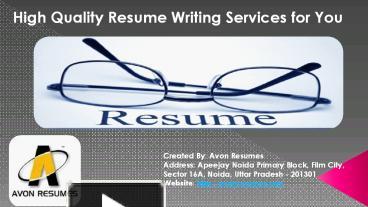 resume writing services in hyderabad avon resumes reviews