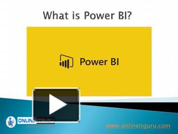 PPT – Power BI Online Training PowerPoint presentation | free to ...