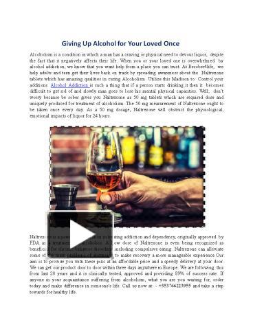 PPT – Control of Drinking Alcohol | Giving Up Alcohol PowerPoint ...