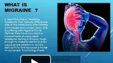 PPT – MIGRAINE TREATMENT PowerPoint presentation | free to download ...