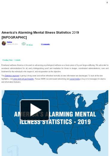 PPT – America’s Alarming Mental Illness Statistics 2019 PowerPoint ...