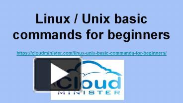 PPT – Linux Server Management PowerPoint presentation | free to ...