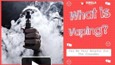 PPT – What is Vaping? PowerPoint presentation | free to download - id ...