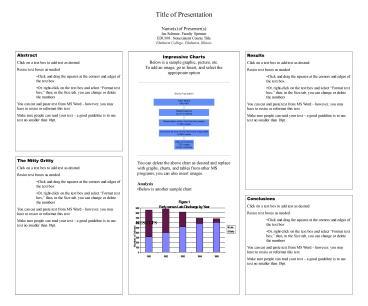 PPT – Names of Presenters PowerPoint presentation | free to view - id ...