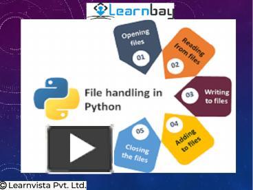 PPT – File handling in Python PowerPoint presentation | free to view ...