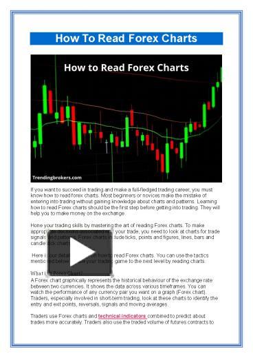 PPT – How To Read Forex Charts detailed PowerPoint presentation | free ...