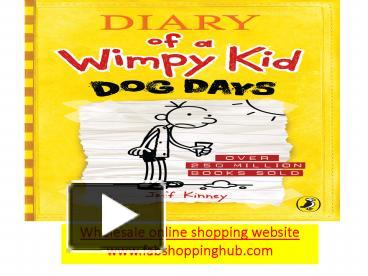 PPT – diary of a wimpy kid dog days PowerPoint presentation | free to ...