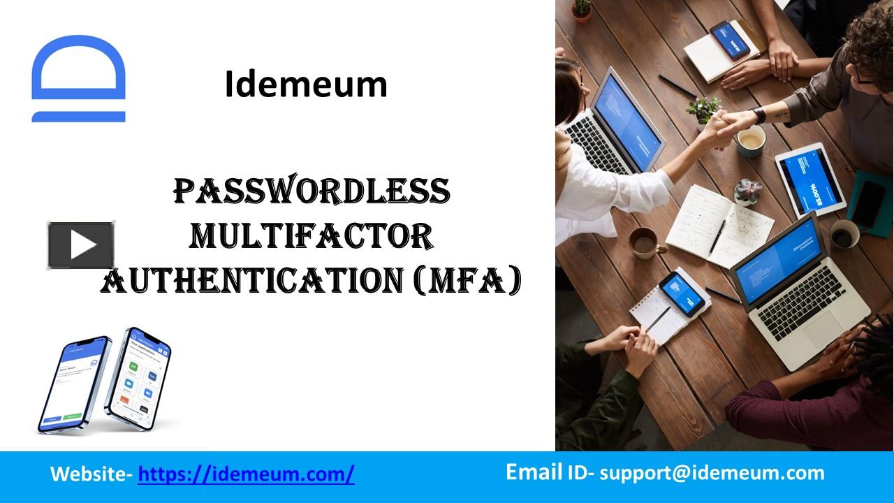 PPT – Passwordless MFA | Biometric Authentication Application ...