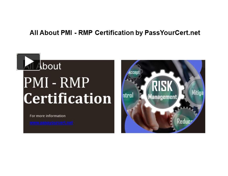 PPT – All About PMI - RMP Certification PowerPoint presentation | free ...