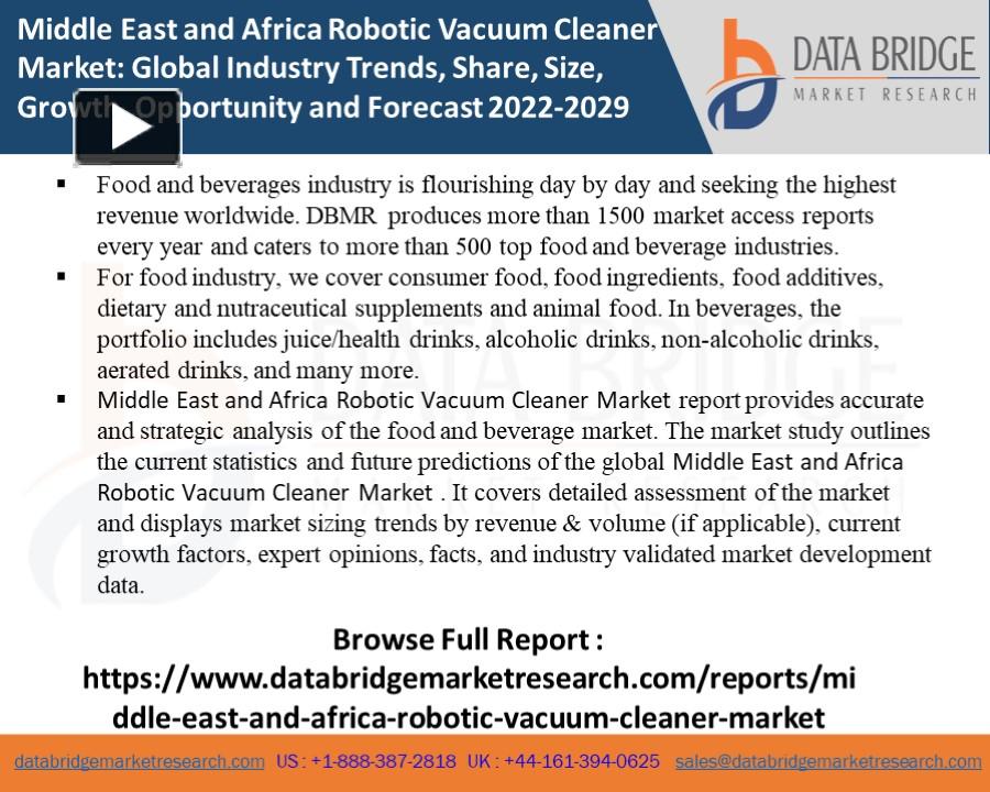 PPT – Middle East and Africa Robotic Vacuum Cleaner Market Analysis and ...