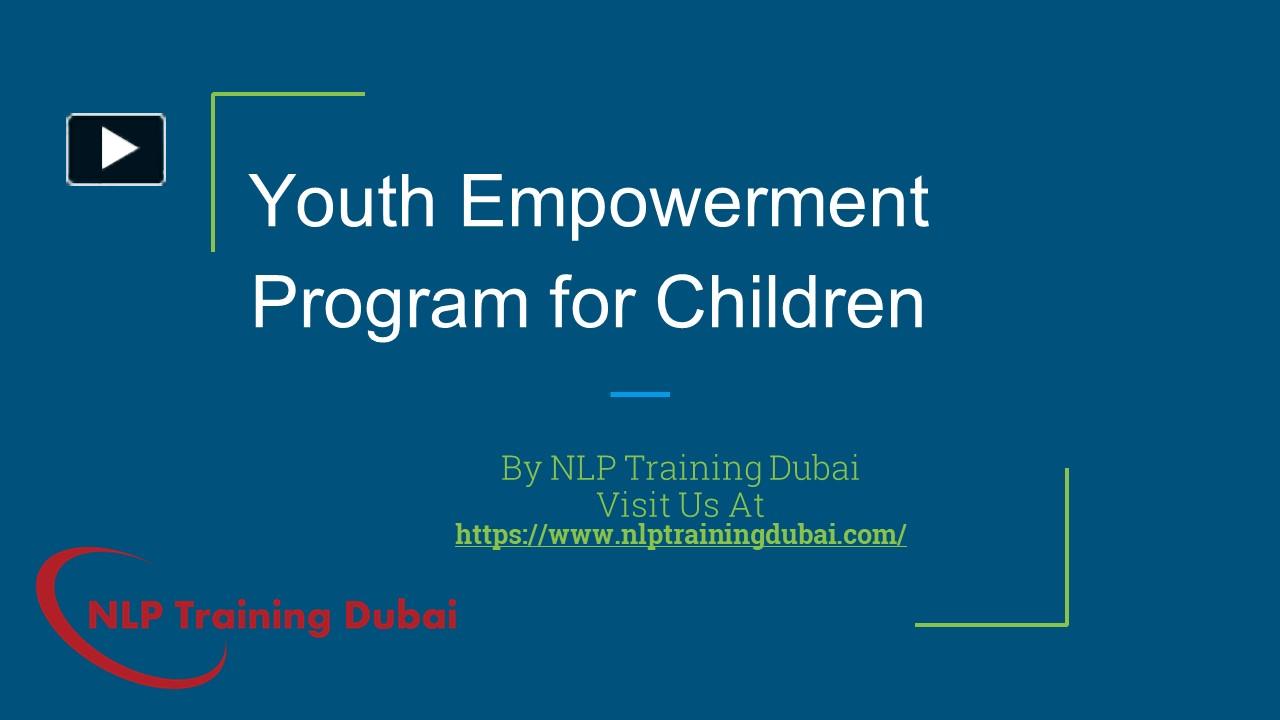 PPT – Youth Empowerment Program for Children (2) PowerPoint ...